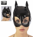 Lack Cat-Mask schwarz