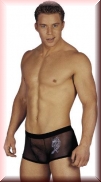 Herren Boxer Drache schwarz