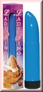 Vibrator Ladyfinger Blau