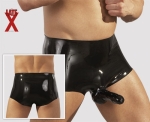 Latex Herren Slip mit Penishülle