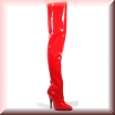 Overknees Seduce 3010 rot